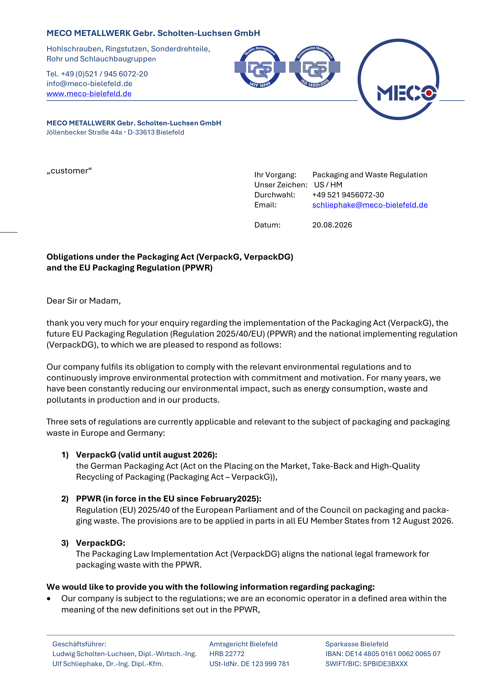 MECO Company statement - future EU Packaging Regulation - august 20th 2026-1